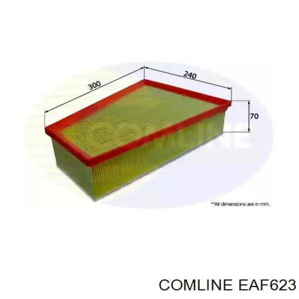 EAF623 Comline filtro de aire