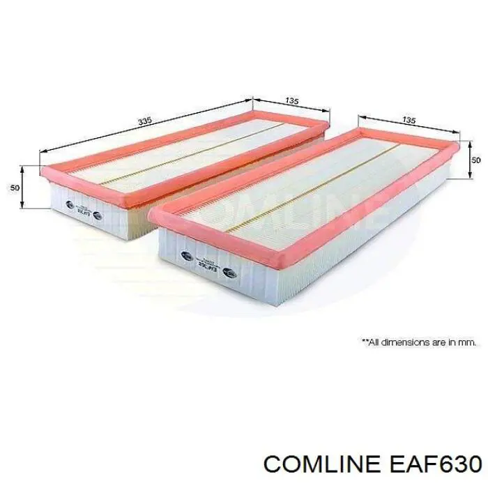 El filtro de aire Comline EAF630 precio, desde 12,19 EUR
