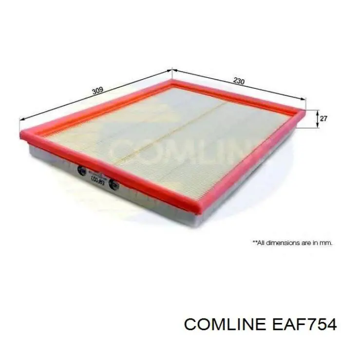 Comprar EAF754 Comline Filtro de aire