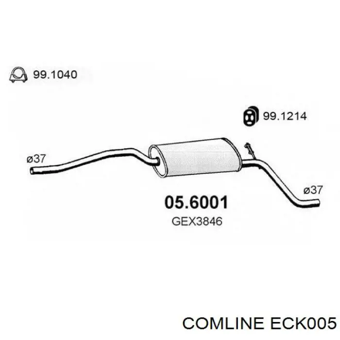 ECK005 Comline embrague