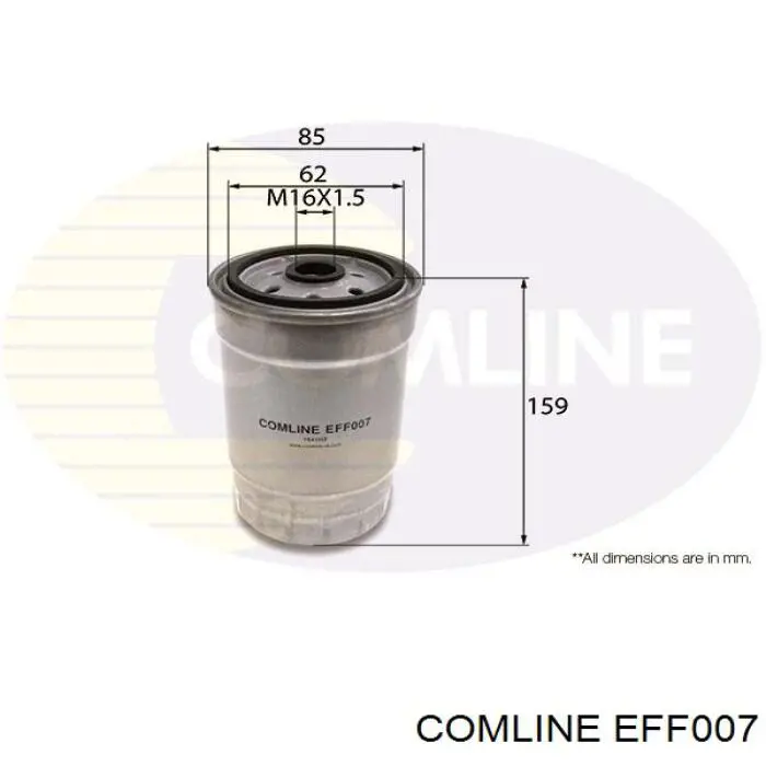 EFF007 Comline filtro combustible