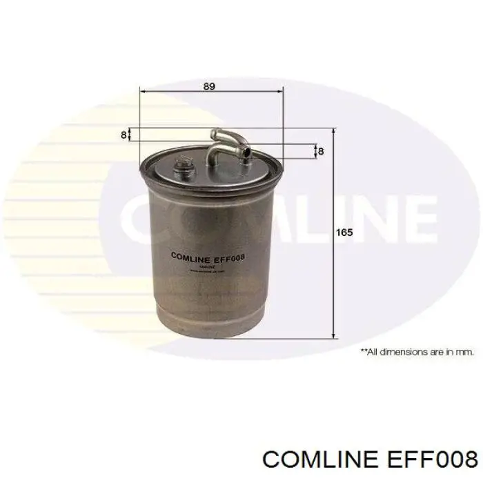 EFF008 Comline filtro combustible