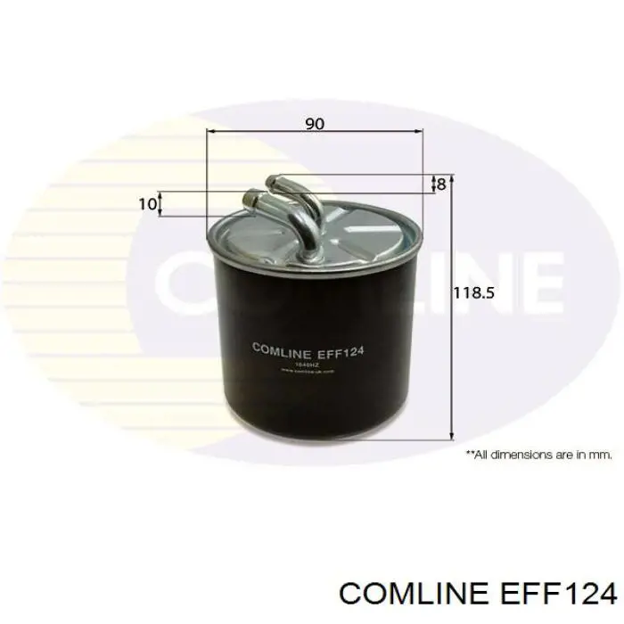 EFF124 Comline filtro combustible