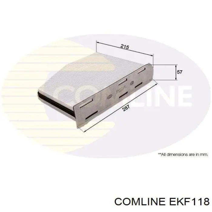 Comprar EKF118 Comline Filtro de aire del habitáculo