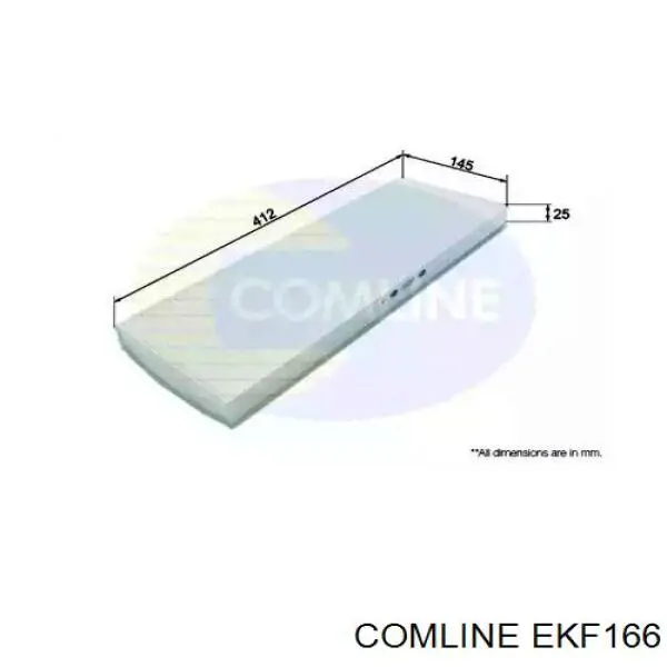 Filtro de cabina Comline EKF166 precio, desde 5,70 EUR