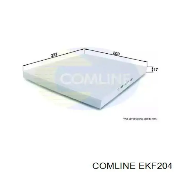EKF204 Comline Filtro antipolen