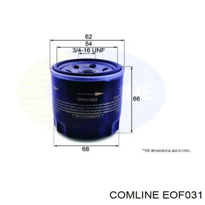 Filtro de aceite Comline EOF031 precio, desde 4,21 EUR