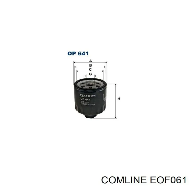 Filtro de aceite Comline EOF061 precio, desde 5,27 EUR