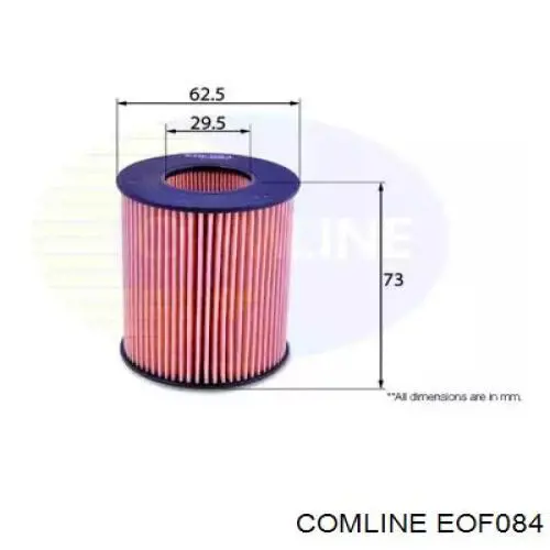 EOF084 Comline filtro de aceite