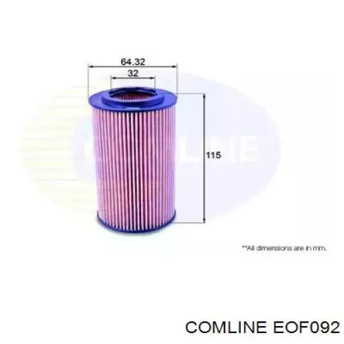 Comprar EOF092 Comline Filtros de aceite
