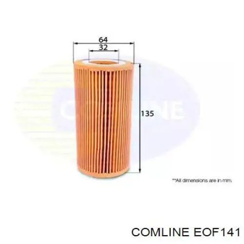 EOF141 Comline filtro de aceite