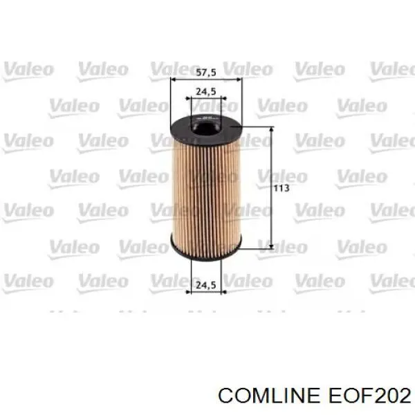 Filtro de aceite motor Comline EOF202