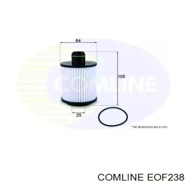 Comprar EOF238 Comline Filtros de aceite