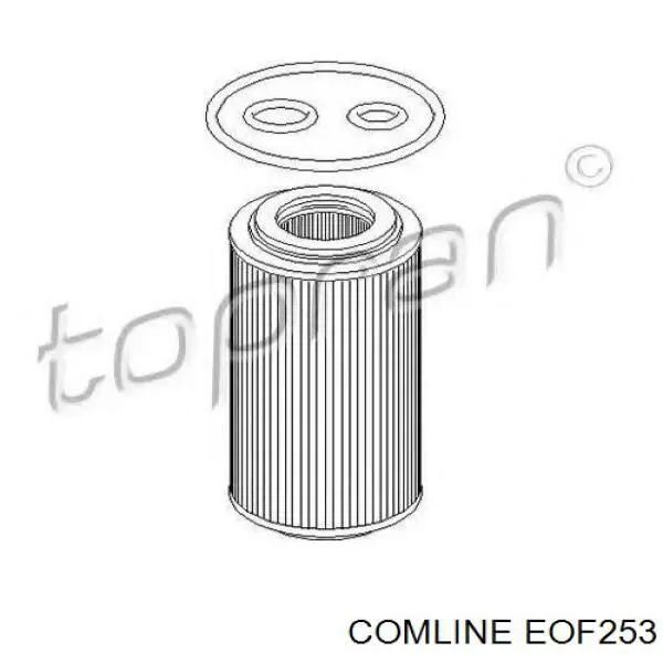 Filtro de aceite EOF253 Comline
