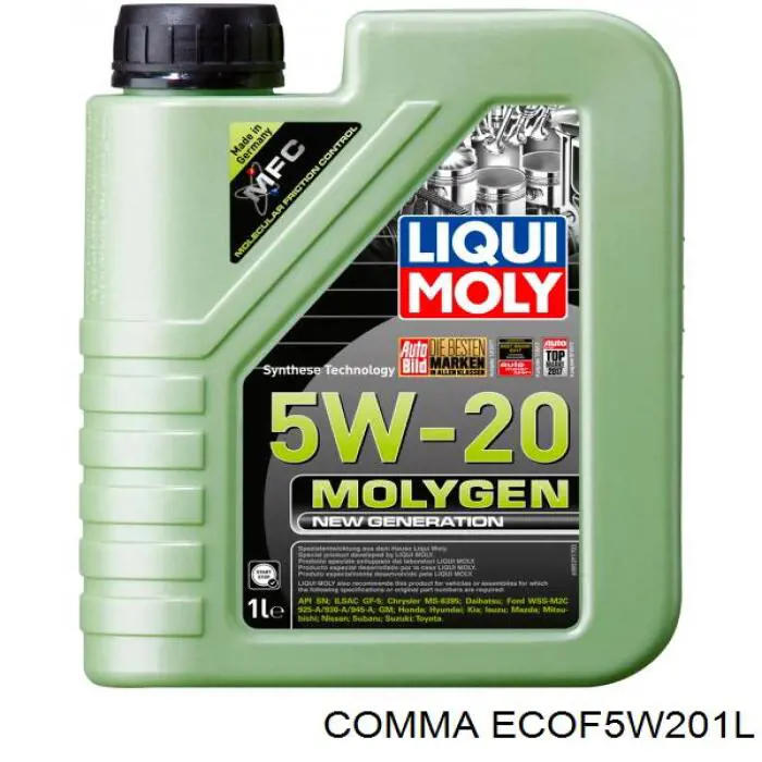 Aceite de motor COMMA ECOF5W201L