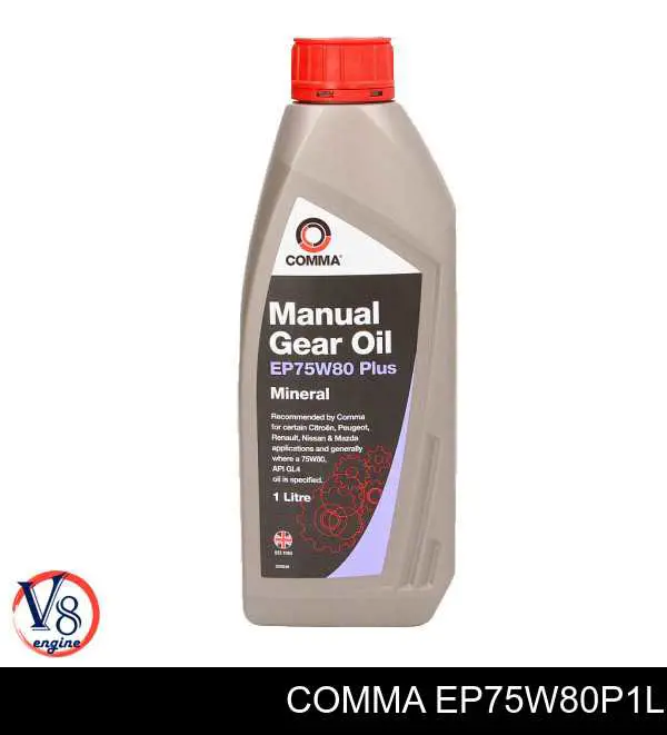 EP75W80P1L Comma Aceite caja cambios