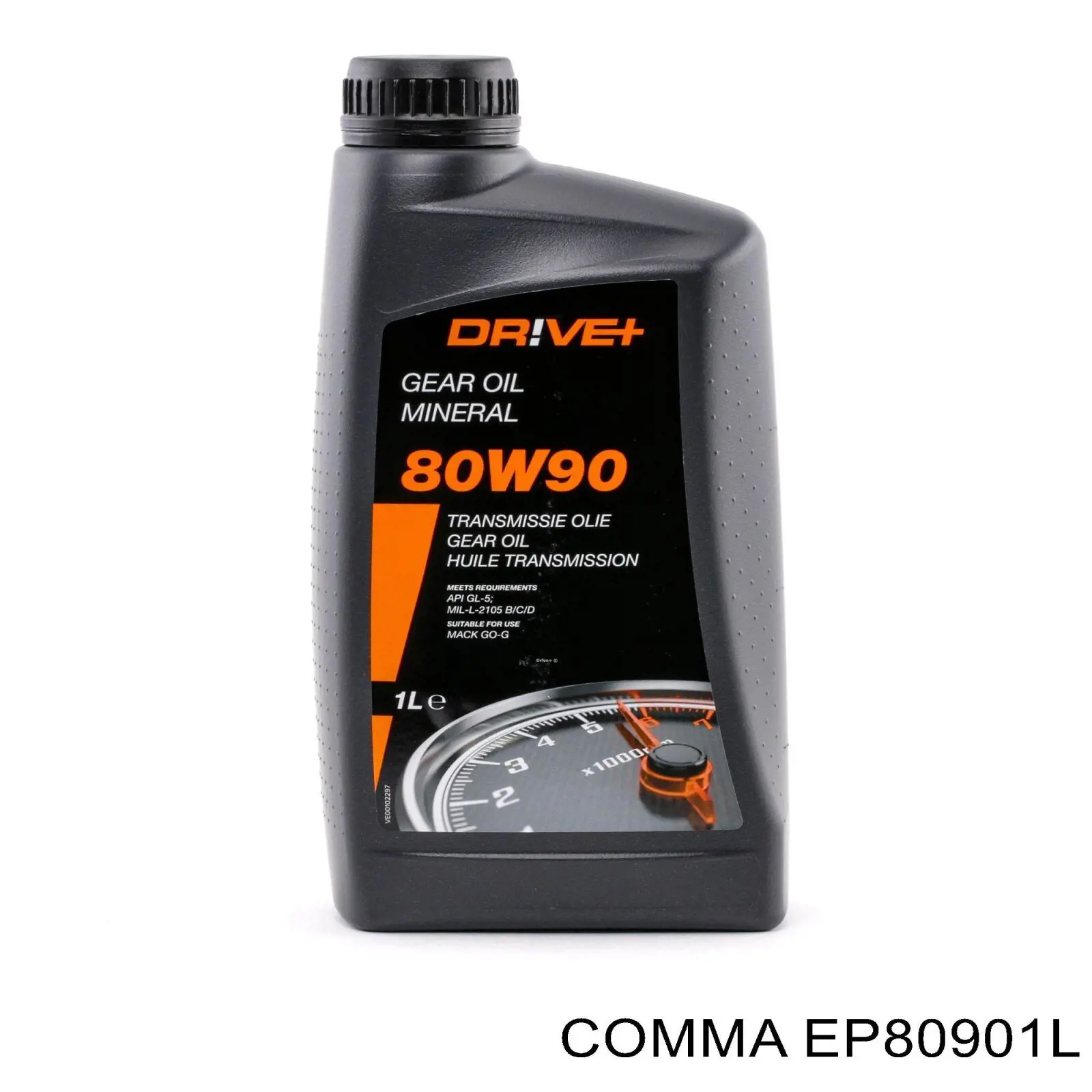 Comma Gear Oil GL-5 80W-90 GL-5 1 L Aceite transmisión (EP80901L)