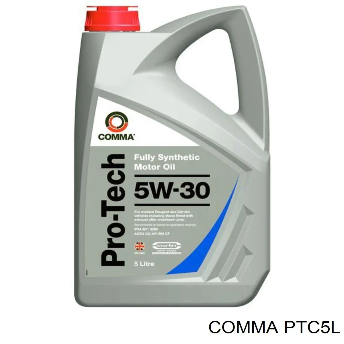 Aceite motor Comma PTC5L precio, desde 46,04 EUR