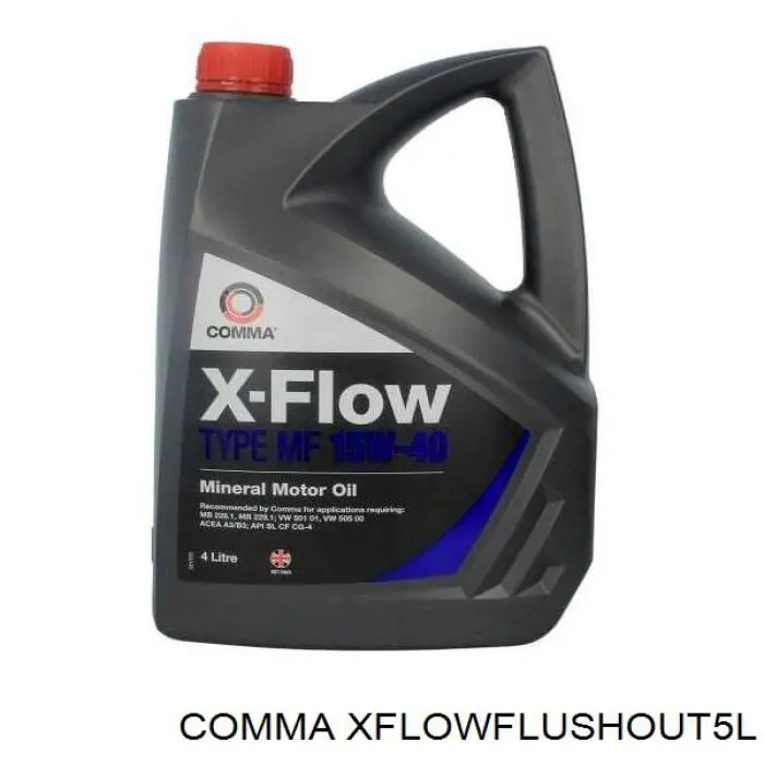 Limpiador del sistema de aceite XFLOWFLUSHOUT5L Comma