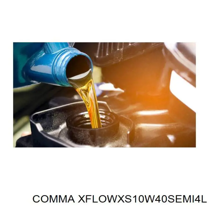 X-FLOW XS 10W40 SEMI. 4L Comma lubricante universal