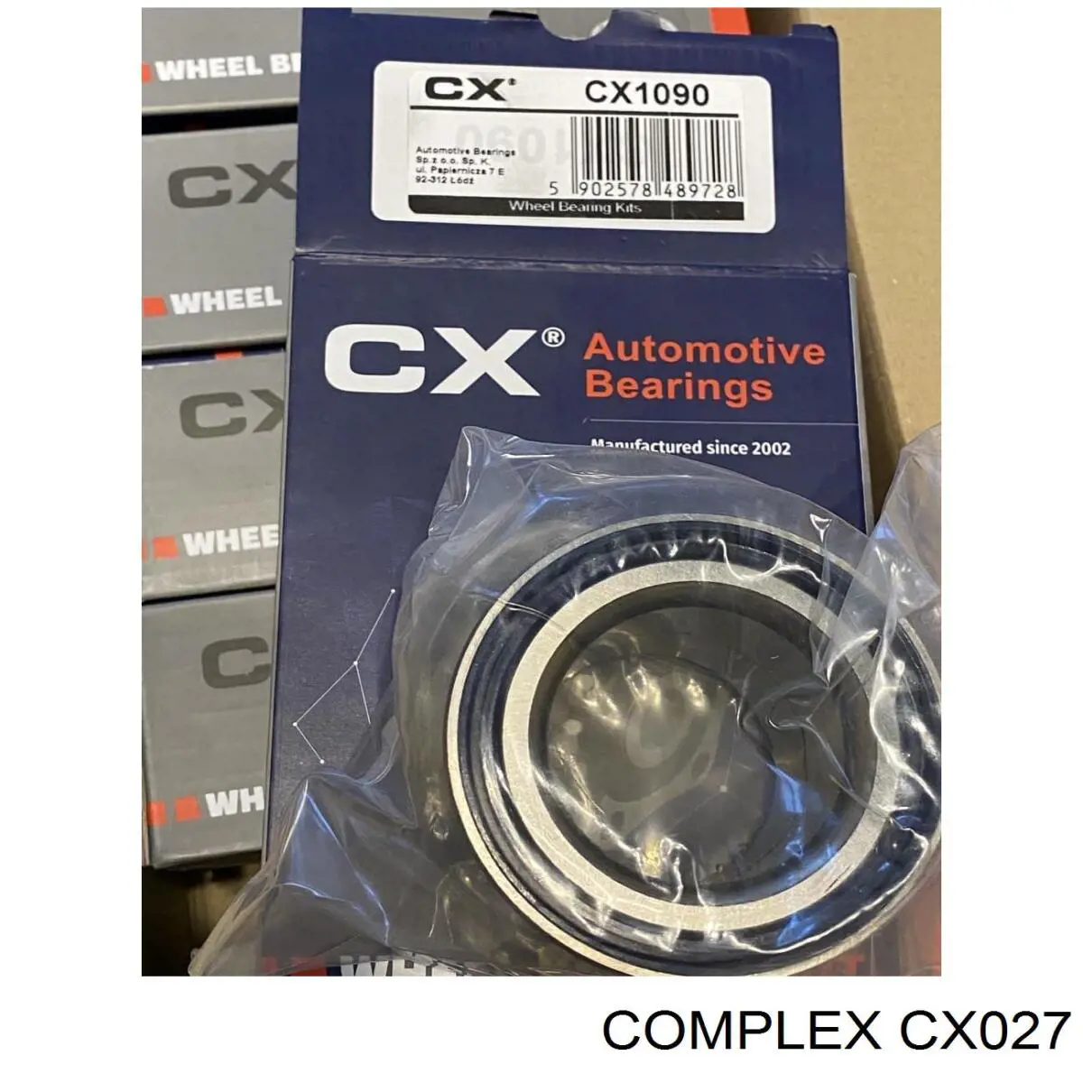 CX027 CX/Complex cojinete de rueda delantero/trasero