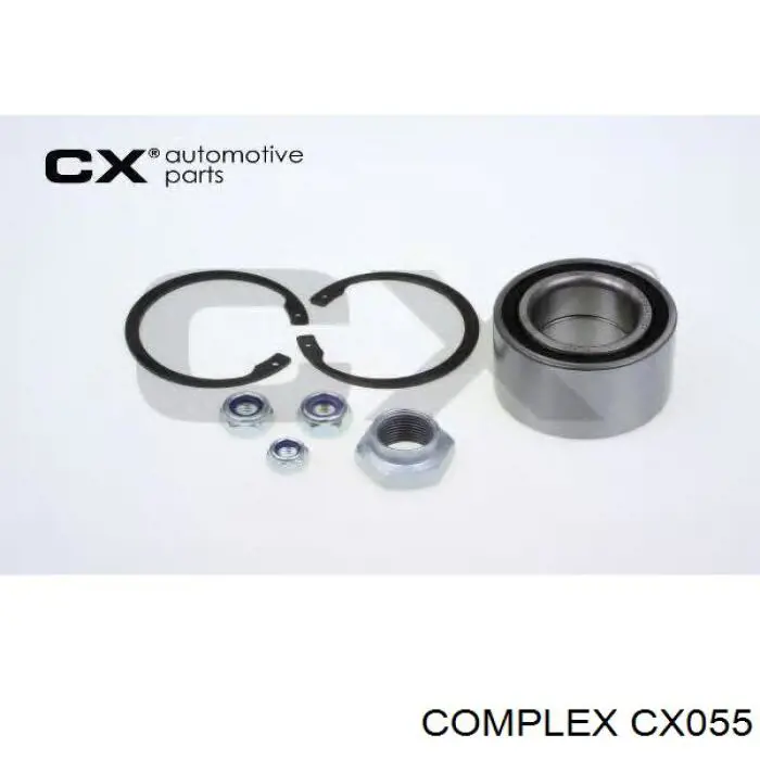 CX055 CX/Complex cojinete de rueda delantero