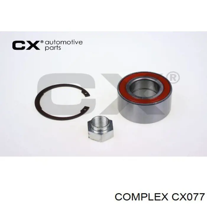 CX077 CX/Complex cojinete de rueda delantero