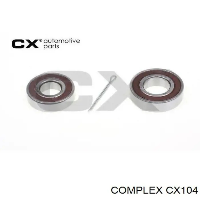 CX104 CX/Complex cojinete de rueda trasero