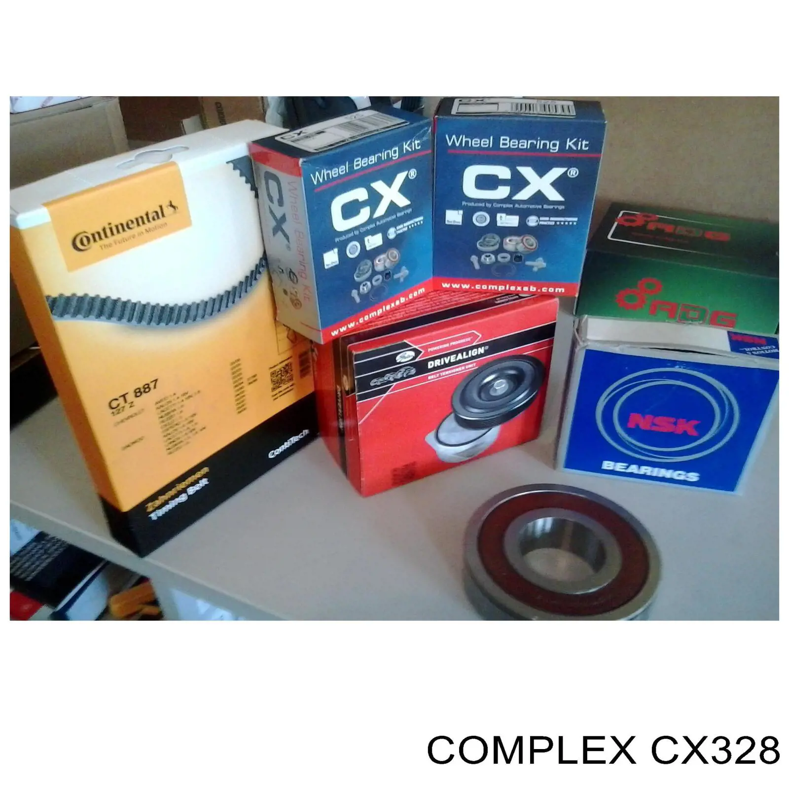 CX328 CX/Complex Rodamientos de rueda delantero