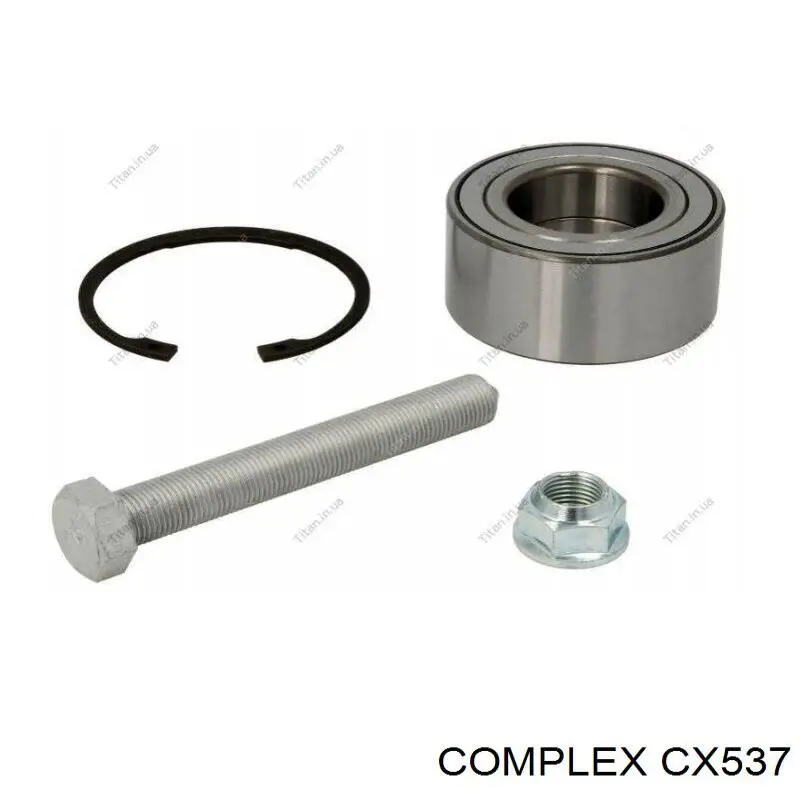 CX537 CX/Complex cojinete de rueda trasero