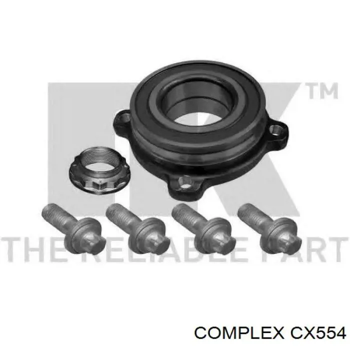 Comprar CX554 CX/Complex Cojinete de rueda trasero
