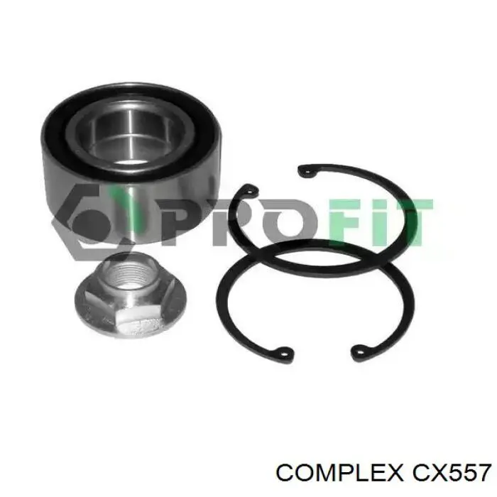 CX557 CX/Complex cojinete de rueda delantero