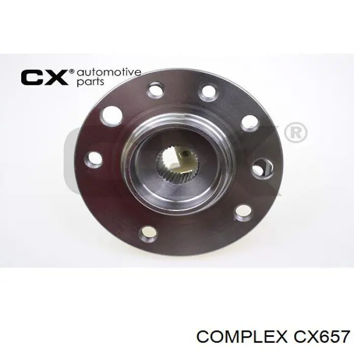 CX657 CX/Complex cubo de rueda delantero