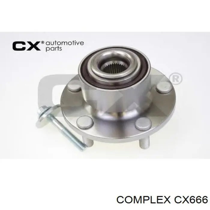 CX666 CX/Complex Cubo delantero