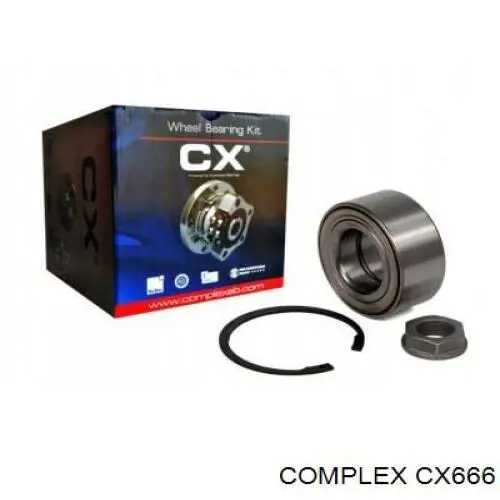 Buje de rueda delantero CX/Complex CX666 precio, desde 64,27 EUR