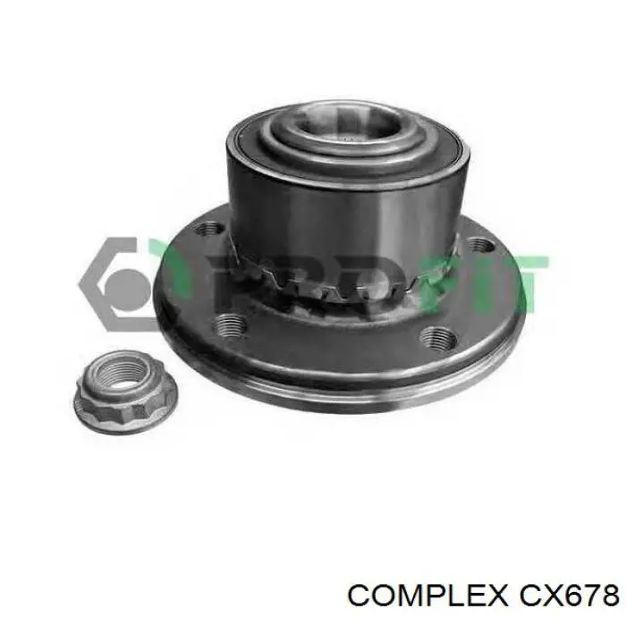 CX678 CX/Complex Cubo delantero