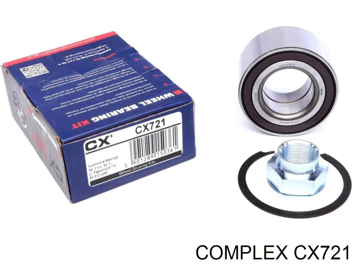 Cojinete de rueda delantero CX/Complex CX721 precio, desde 24,50 EUR