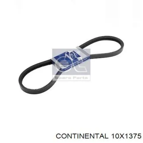 Correa de alternador 10X1375 Continental/Siemens
