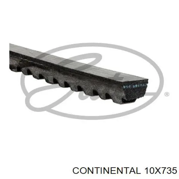 Correa de transmisión trapezoidal Continental/Siemens 10X735 precio, desde 6,46 EUR