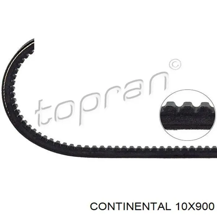Correa de transmisión trapezoidal Continental/Siemens 10X900 precio, desde 7,61 EUR