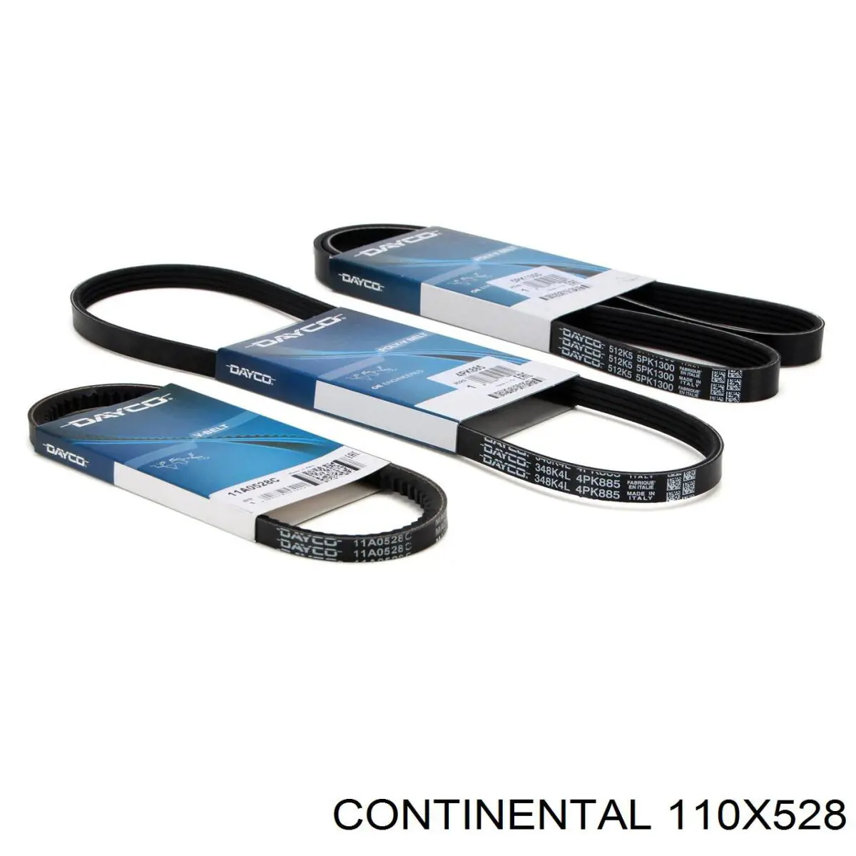 110X528 Continental/Siemens Correa poly v