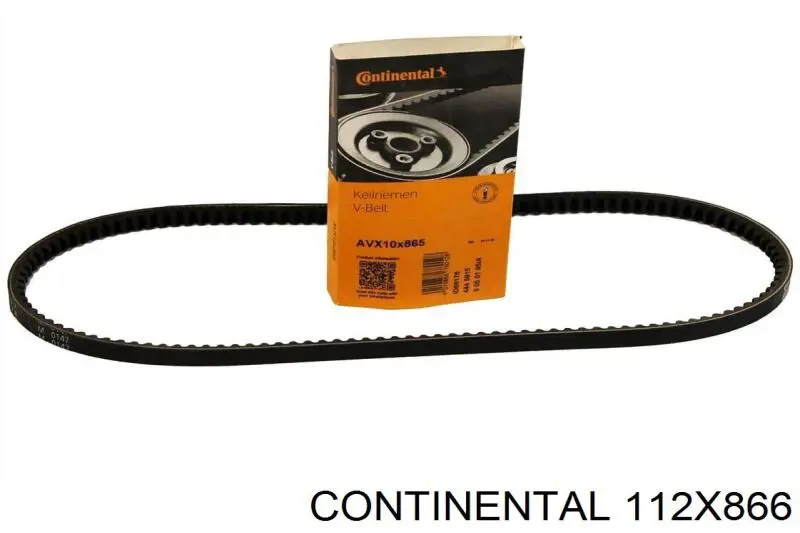 Correa de alternador 112X866 Continental/Siemens
