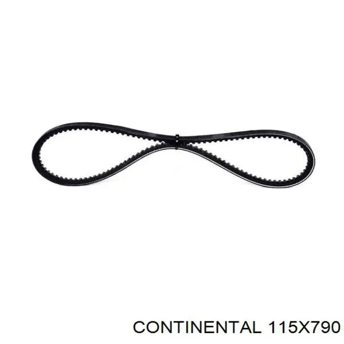 Correa de alternador 115X790 Continental/Siemens