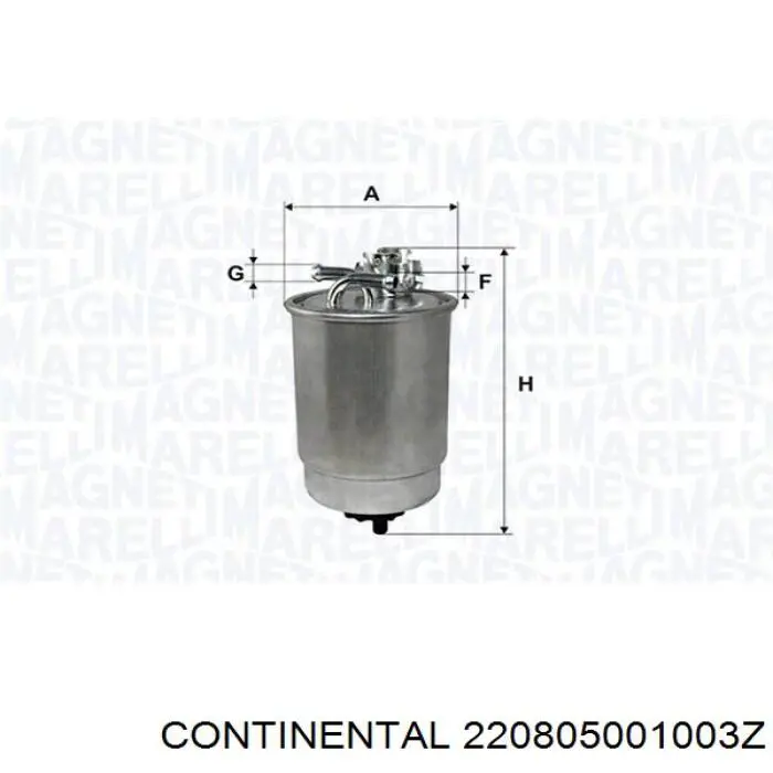 220805001003Z Continental/Siemens Módulo de alimentación de combustible