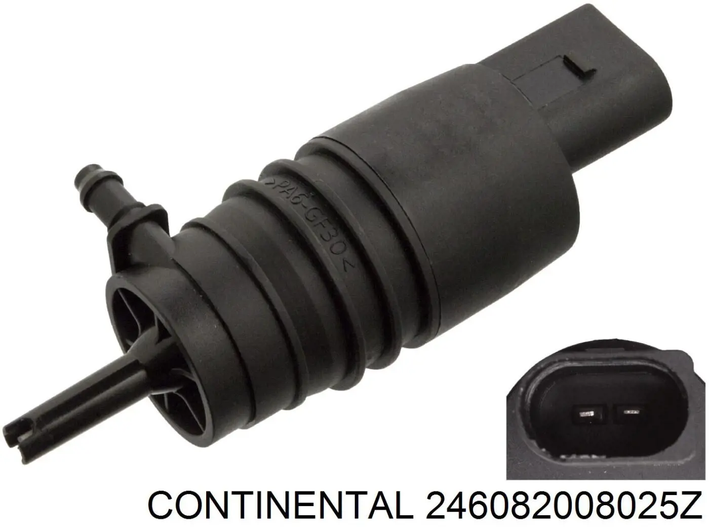 Comprar 246082008025Z Continental/Siemens Bomba de agua limpiaparabrisas, delantera