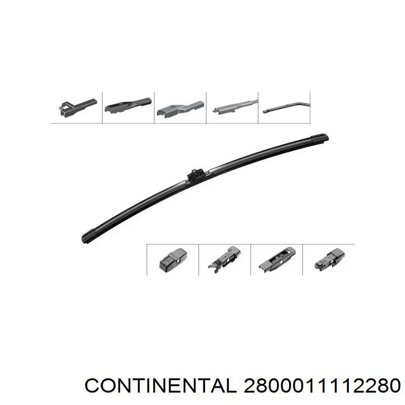 Escobillas de limpiaparabrisas delanteras Ford 1537074