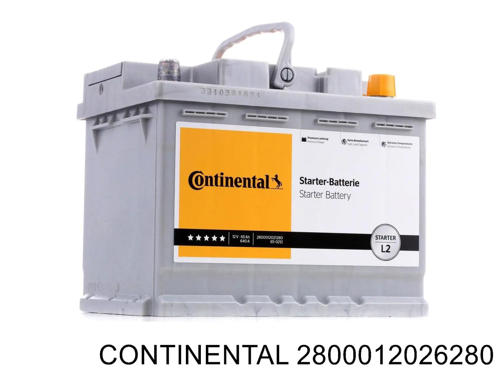 Batería de Arranque Continental/Siemens (2800012026280)