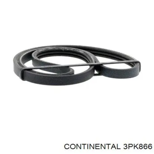 Correa de alternador 3PK866 Continental/Siemens