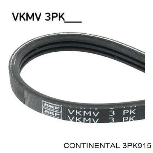 Comprar 3PK915 Continental/Siemens Correa trapezoidal