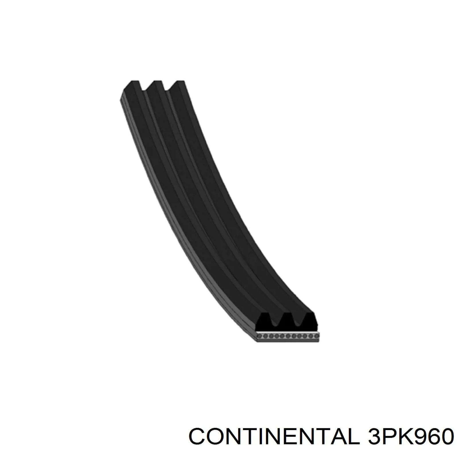 3PK960 Continental/Siemens correa trapezoidal